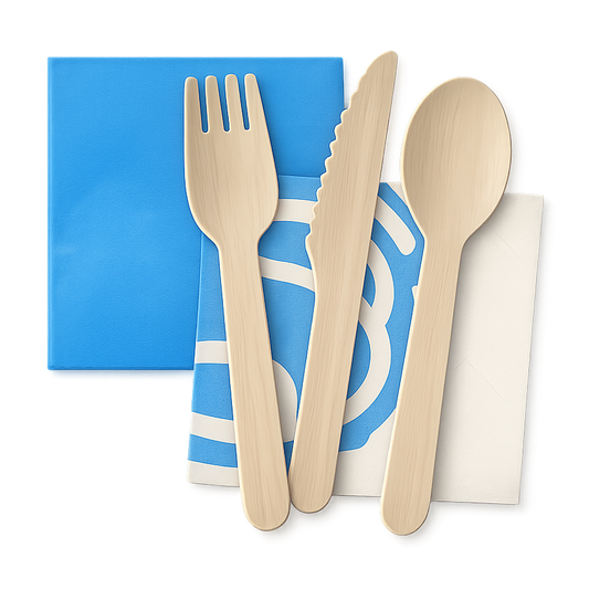 Utensils & Napkins (1 Set)