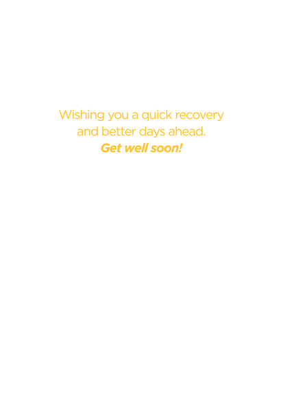 Card for Recent Surgery or Injured - Get Well Soon