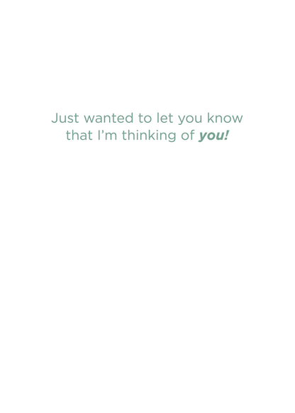 Card for Appreciation - Just Because